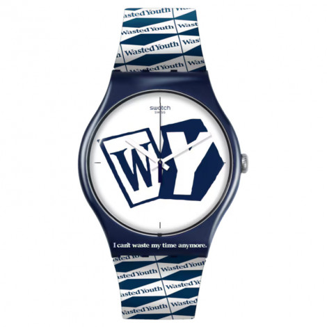 Szwajcarski modowy zegarek Swatch Wasted Youth by Verdy SO29Z141