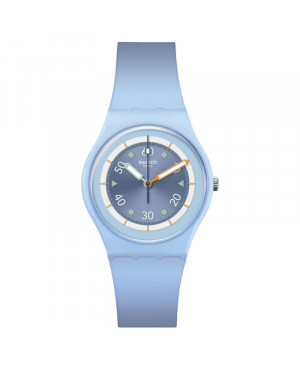 Szwajcarski modowy zegarek Swatch Frozen Watrfall SO31L100