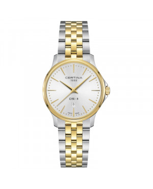 Szwajcarski klasyczny zegarek damski Certina DS-8 C045.010.22.031.00