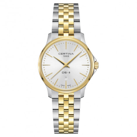 Szwajcarski klasyczny zegarek damski Certina DS-8 C045.010.22.031.00