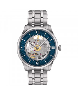 Szwajcarski klasyczny zegarek męski Tissot Chemin des Tourelles Powermatic 80 T139.836.11.048.00
