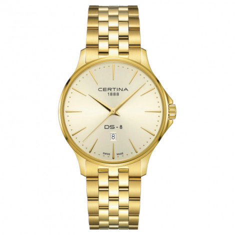 Szwajcarski klasyczny zegarek męski Certina DS-8 C045.410.33.361.00