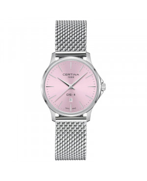 Szwajcarski klasyczny zegarek damski Certina DS-8 C045.010.11.331.00