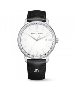 Szwajcarski elegancki zegarek męski MAURICE LACROIX ELIROS Date EL1118-SS001-110-2