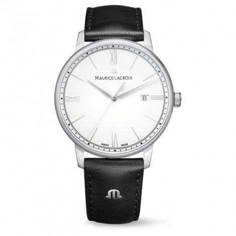 Szwajcarski elegancki zegarek męski MAURICE LACROIX ELIROS Date EL1118-SS001-110-2