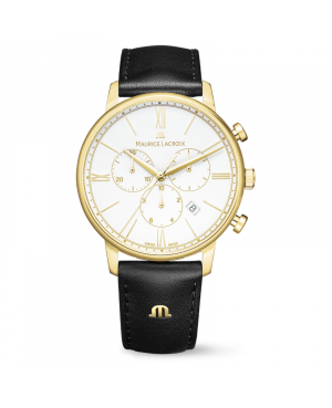Szwajcarski elegancki zegarek męski MAURICE LACROIX Eliros Chronograph EL1098-PVY01-110-2