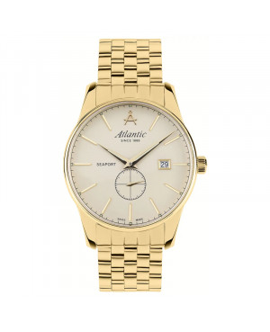 Szwajcarski klasyczny zegarek męski Atlantic Seaport 56357.45.31