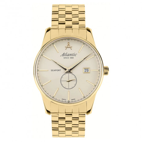 Szwajcarski klasyczny zegarek męski Atlantic Seaport 56357.45.31