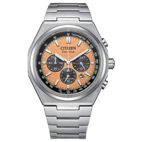 Sportowy zegarek męski Citizen Super Titanium Chrono CA4610-85Z