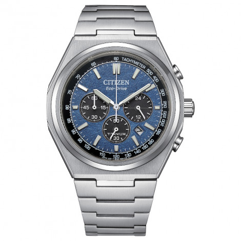 Sportowy zegarek męski Citizen Super Titanium Chrono CA4610-85L