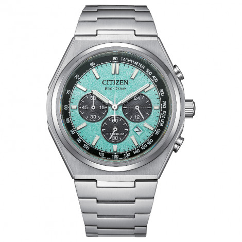 Sportowy zegarek męski Citizen Super Titanium Chrono CA4610-85M