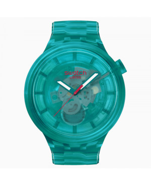 Szwajcarski modowy zegarek Swatch Turquoisee Joy SB05L101