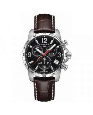 Sportowy zegarek męski Certina DS Podium Chronograph 1/10 sec C034.417.16.057.00 (C0344171605700)