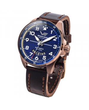 Elegancki zegarek męski Vostok Europe Space Race Blue Automatic YN55/325B746