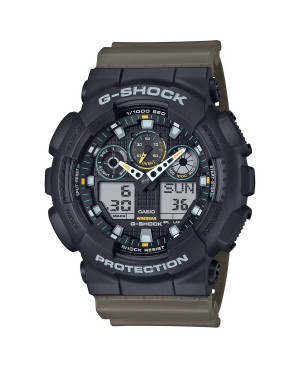 Sportowy zegarek męski Casio G-Shock Original GA-100TU-1A3ER (GA100TU1A3ER)