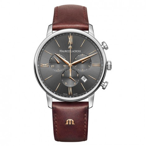 Szwajcarski sportowy zegarek męski MAURICE LACROIX Eliros Chronograph EL1098-SS001-311-1 (EL1098SS0013111)