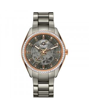 Szwajcarski sportowy zegarek unisex RADO HyperChrome Automatic Diamonds R32158102