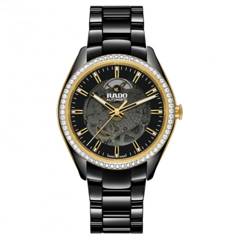 Szwajcarski sportowy zegarek unisex RADO HyperChrome Automatic Diamonds R32157152