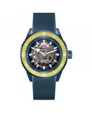 Szwajcarski sportowy zegarek męski RADO Captain Cook High-Tech Ceramic Skeleton Limited Edition R32152208