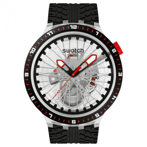 Szwajcarski modowy zegarek Swatch Proteam Collection The Pilgrim SB05K103