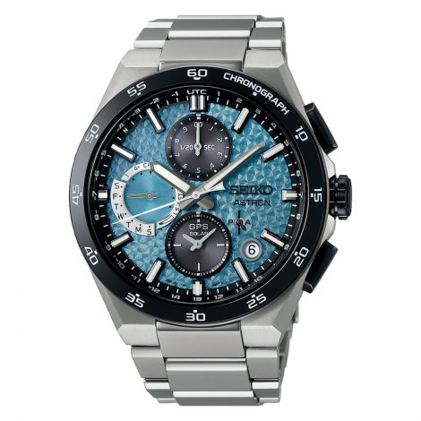 Japoński, sportowy zegarek męski Seiko Astron GPS Solar 2024 Limited Edition SSH157J1