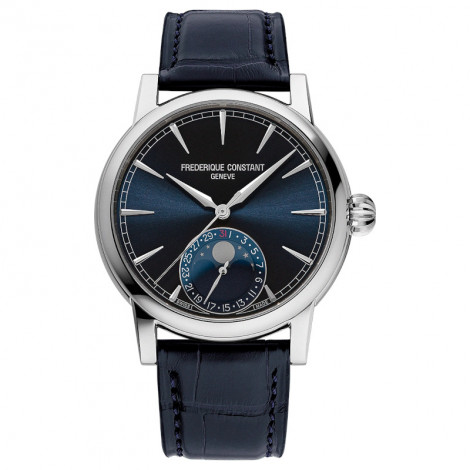 Szwajcarski klasyczny zegarek męski Frederique Constant Classic Moonphase Date FC-716N3H6