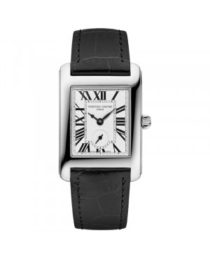 Szwajcarski elegancki zegarek damski Frederique Constant Carree Small Seconds FC-235S2C6