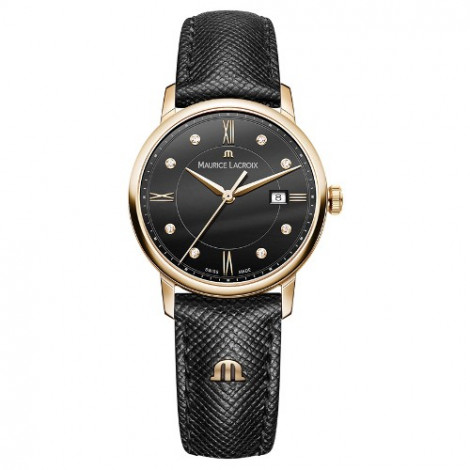 Szwajcarski elegancki zegarek damski MAURICE LACROIX Eliros Date Ladies EL1094-PVP01-350-1 (EL1094PVP013501)