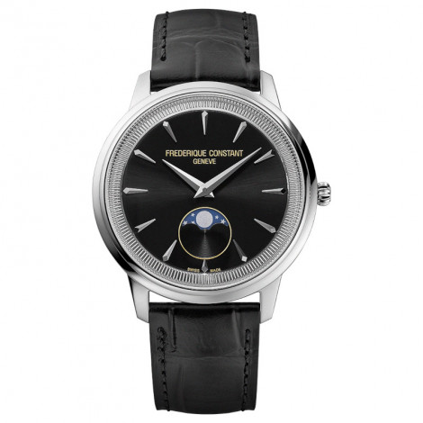 Szwajcarski klasyczny zegarek męski Frederique Constant Classics Moneta Moonphase FC-206B3S6