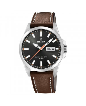 Klasyczny zegarek męski Festina Classic Day-Date F20358/2