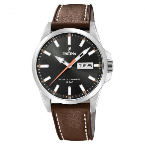 Klasyczny zegarek męski Festina Classic Day-Date F20358/2