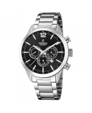 Sportowy zegarek męski Festina Timeless Chronograph F20343/8.