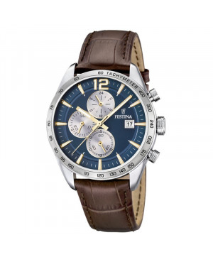 Sportowy zegarek męski Festina Timeless Chronograph F16760/7