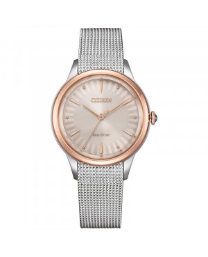 Elegancki zegarek damski Citizen L Gerbera EM1156-80X