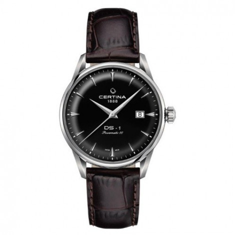 Szwajcarski, klasyczny zegarek męski Certina DS-1 Powermatic 80 C029.807.16.051.00 (C0298071605100)