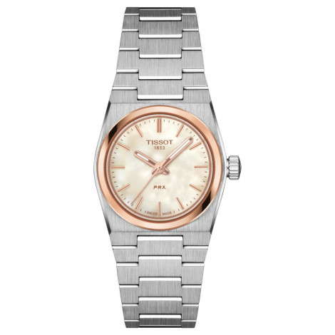 Szwajcarski elegancki zegarek damski Tissot PRX T137.010.21.111.00