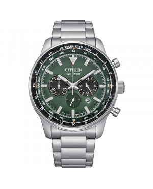 Japoński sportowy zegarek męski Citizen Eco-Drive Aviation Chrono CA4500-91X