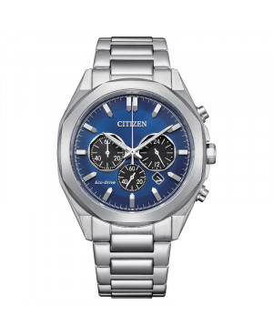 Japoński sportowy zegarek męski Citizen Eco-Drive Modern Chrono CA4590-81L