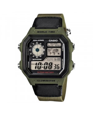 Sportowy zegarek męski Casio Vintage AE-1200WHUB-8AVEF