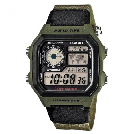 Sportowy zegarek męski Casio Vintage AE-1200WHUB-8AVEF