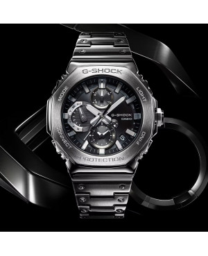 Japoński sportowy zegarek męski Casio G-Shock Original Full Metal Premium GMC-B2100D-1AER (GMCB2100D1AER)