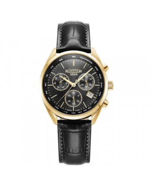 Szwajcarski elegancki zegarek męski Roamer Pro Chrono 993819 48 85 02