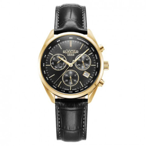 Szwajcarski elegancki zegarek męski Roamer Pro Chrono 993819 48 85 02