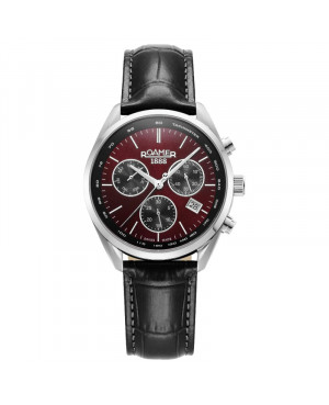 Szwajcarski elegancki zegarek męski Roamer Pro Chrono 993819 41 65 02