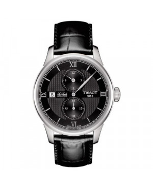 Szwajcarski, elegancki zegarek męski Tissot Le Locle Automatic T006.428.16.058.02 (T0064281605802) na pasku