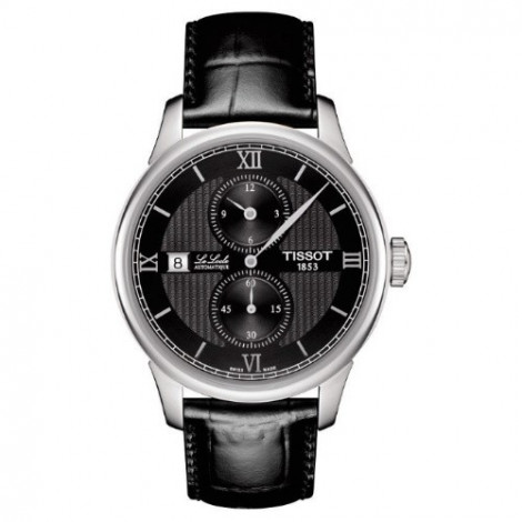 Szwajcarski, elegancki zegarek męski Tissot Le Locle Automatic T006.428.16.058.02 (T0064281605802) na pasku