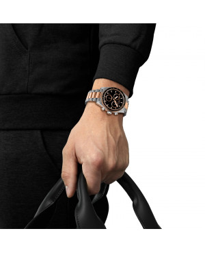 Szwajcarski sportowy zegarek męski Tissot PR516 Chronograph T149.417.22.051.01