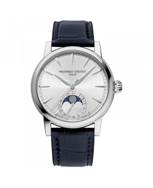 Szwajcarski klasyczny zegarek męski Frederique Constant Classic Moonphase Date FC-716S3H6