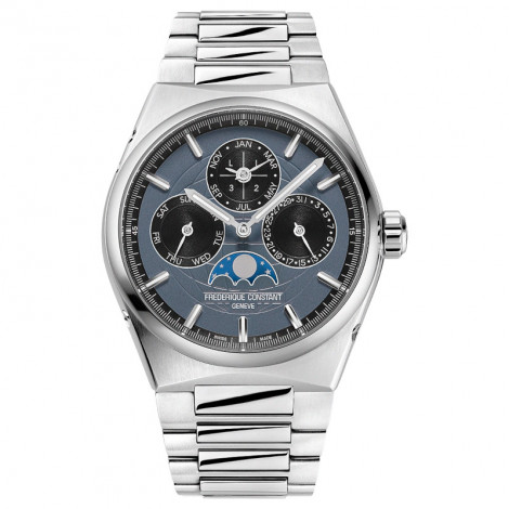 Szwajcarski elegancki zegarek męski Frederique Constant Highlife Perpetual Calendar Manufacture FC-775G4NH6B