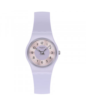 Szwajcarski modowy zegarek unisex Swatch Lilac Lightness LV121